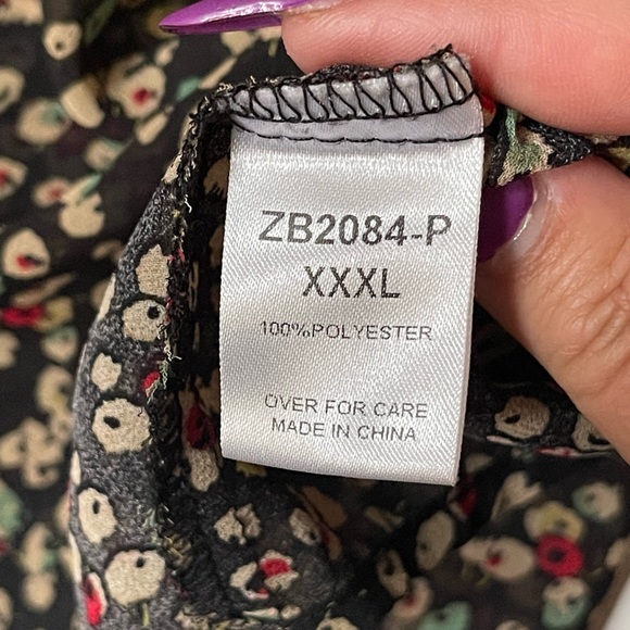 Multi-Color Blouse - Picture 5 of 6